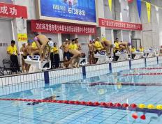 常德市青少年阳光体育运动联赛中小学生游泳比赛举行