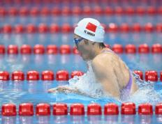 叶诗文在全国游泳冠军赛上夺冠