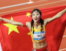 获得女子100米栏银牌 川妹子吴艳妮@巴黎奥运会：我们巴黎见！