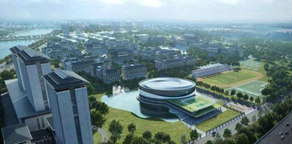 河大郑州校区：图书综合楼开工、体育馆设计公布！