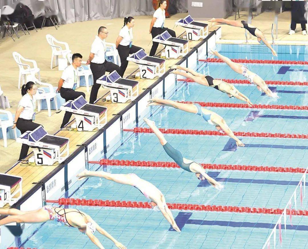 省运最前沿 | 青少年组游泳比赛开赛