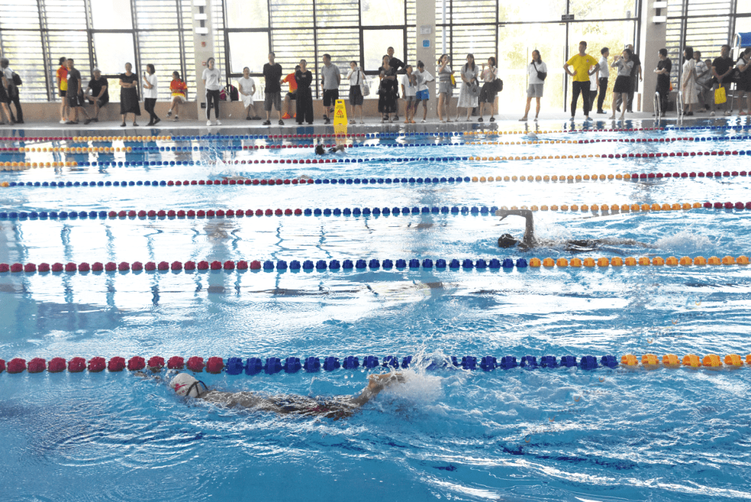 【聚焦】“泳”往直前！荣昌首届中小学生游泳比赛举行