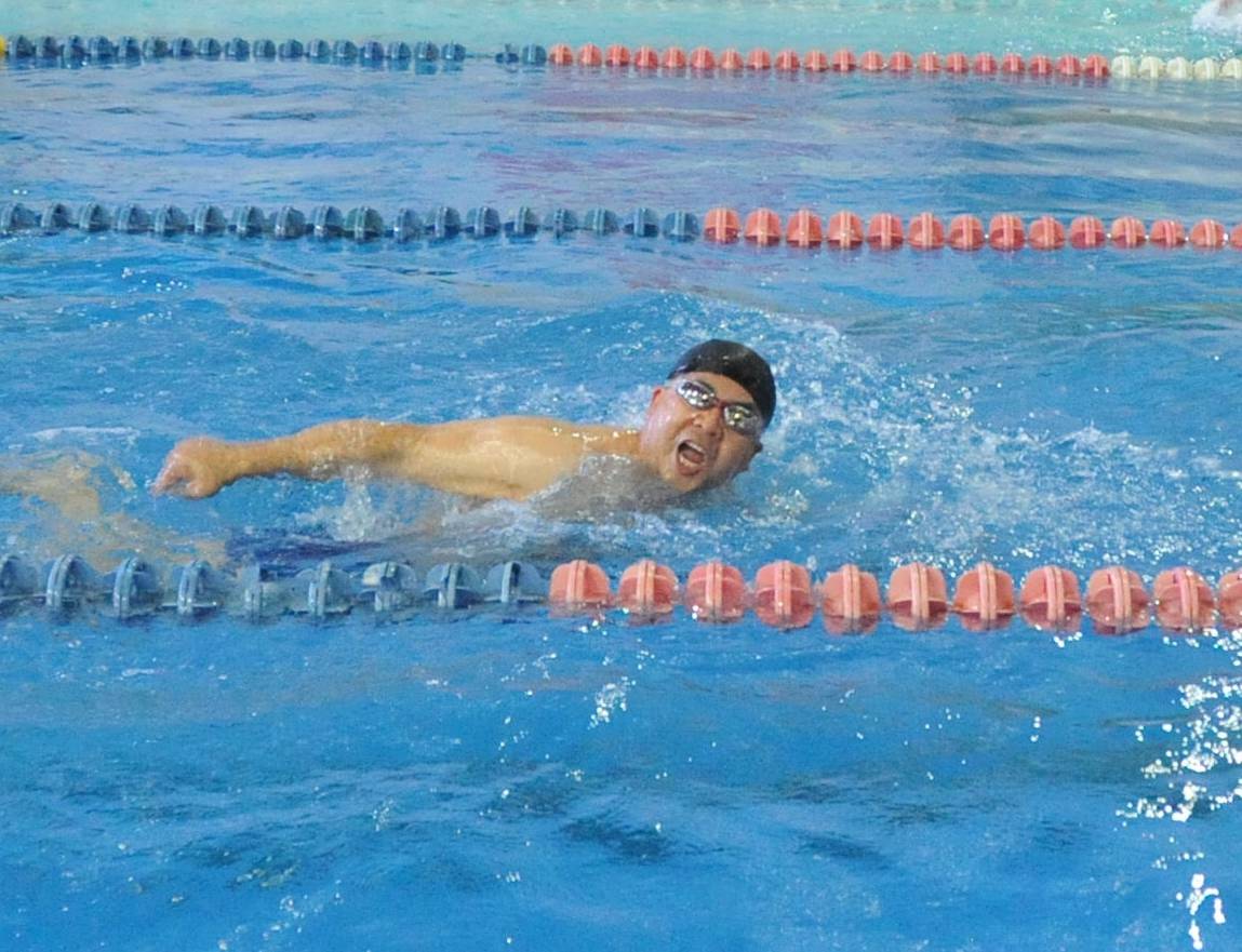 跃动夏都.西宁市第一届全民健身运动会游泳比赛成功举行