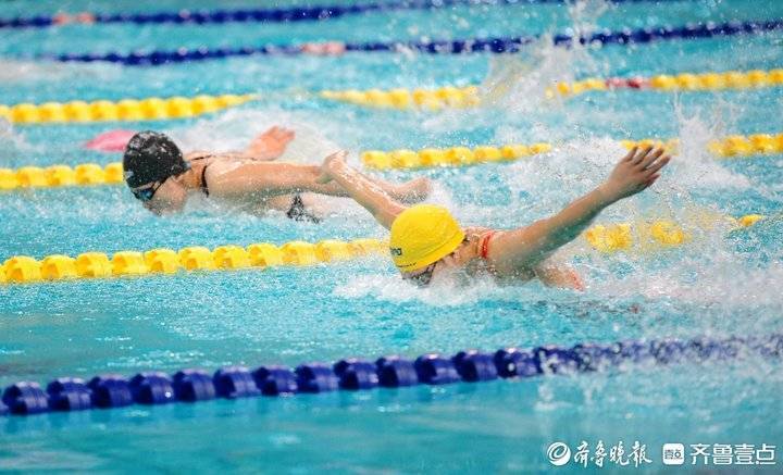 2023年全国游泳锦标赛济南开幕，游泳健儿劈波斩浪