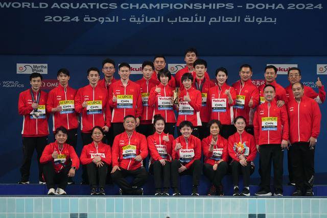 游泳世锦赛丨中国跳水队9金收官 中国花游队创历史最佳成绩