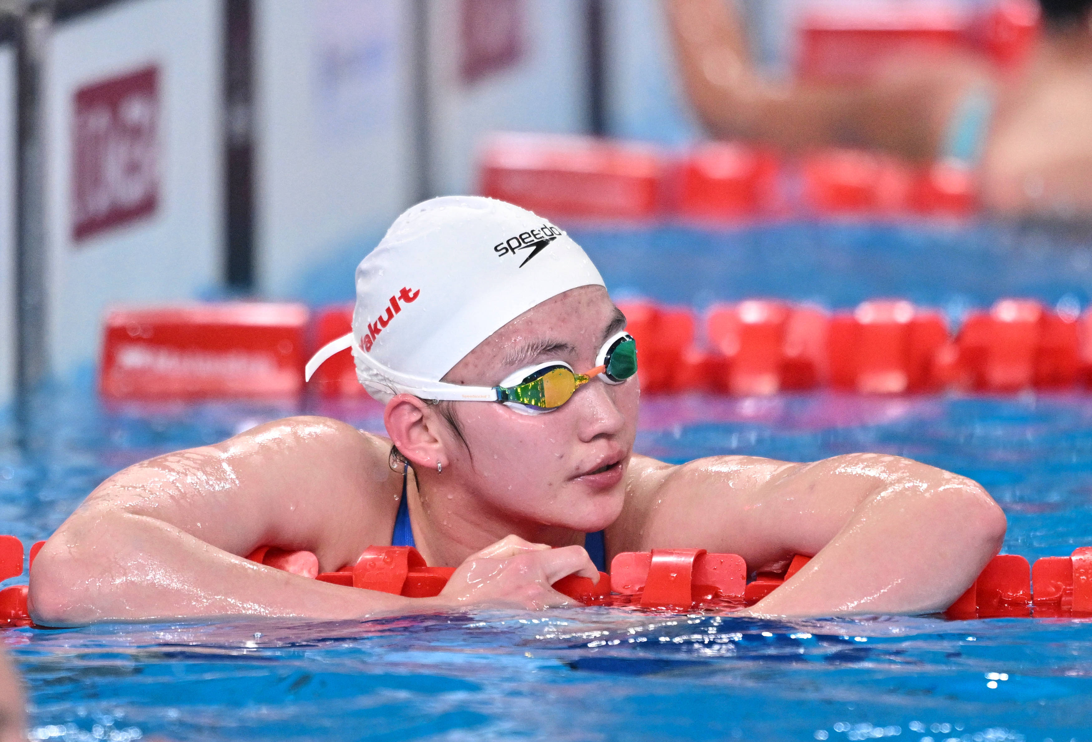 游泳——李冰洁获女子1500米自由泳亚军