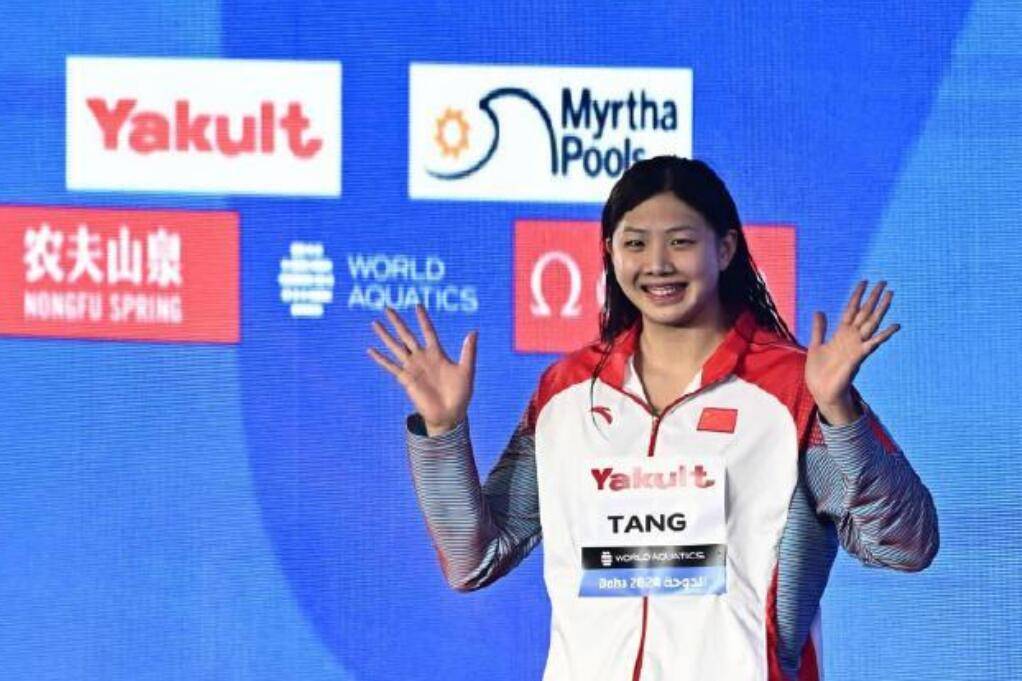 5位新世界冠军！中国雪藏主力仍轰动游泳世锦赛，再创21年历史