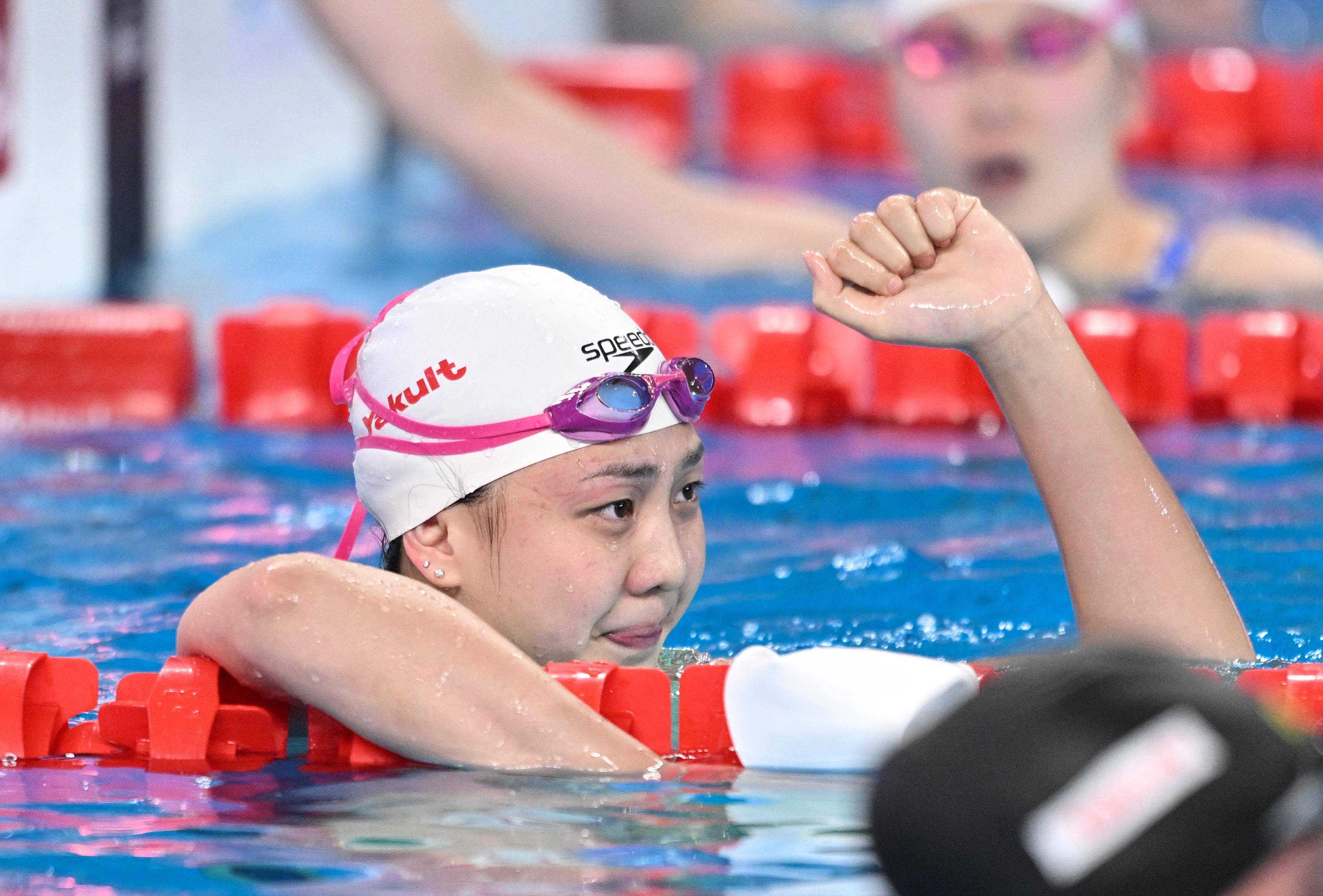 唐钱婷获游泳世锦赛女子100米蛙泳冠军