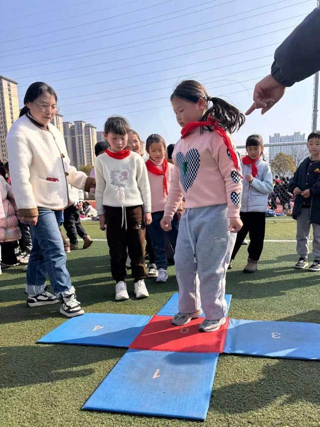 淮安市山阳小学举行一、二年级周末体育赛事