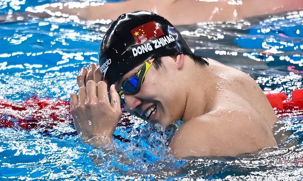 游泳冠军赛：覃海洋200蛙顺利夺冠，携手董志豪锁定奥运资格