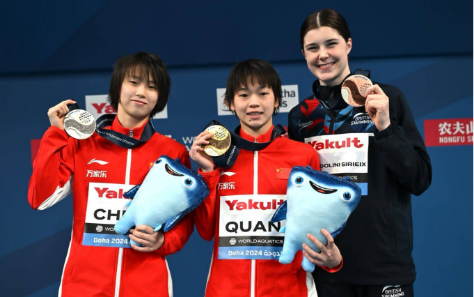 168体育资讯：多哈游泳世锦赛！全红婵夺下女单10米跳台冠军，成就生涯大满贯！
