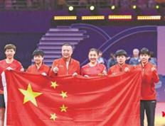 中国乒乓球队志在包揽