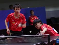 乒乓球——亚锦赛：林高远/王艺迪晋级