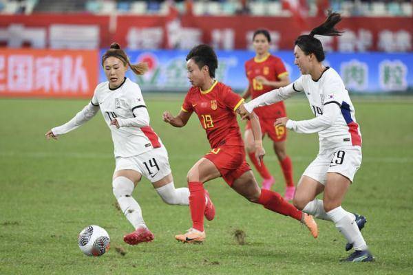 足球——巴黎奥运会女足亚洲区预选赛：中国队战平韩国队