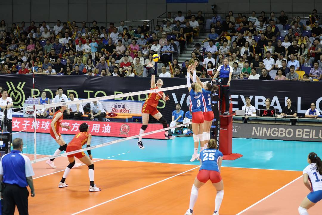 三连胜！中国女排奥运资格赛击败捷克队