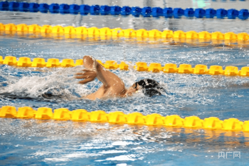 自治区残特奥会游泳比赛在库尔勒举行