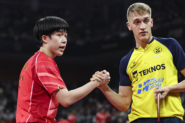 8比0零封瑞典队，首届混合团体乒乓球世界杯中国队迎来开门红