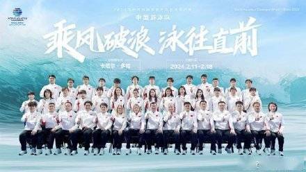 中国游泳队出征多哈世锦赛
